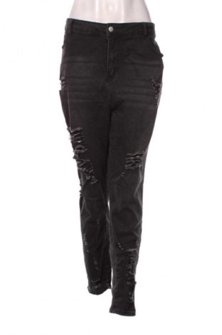 Damskie jeansy SHEIN, Rozmiar XXL, Kolor Czarny, Cena 95,99 zł
