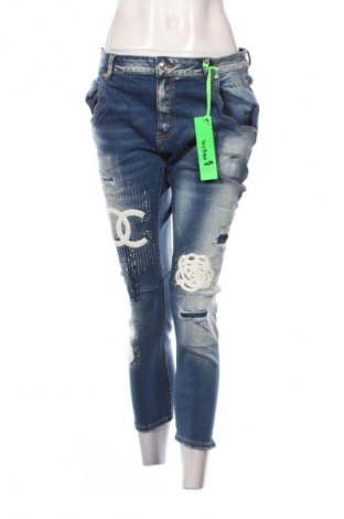 Damskie jeansy Sexy Woman, Rozmiar XL, Kolor Niebieski, Cena 95,99 zł
