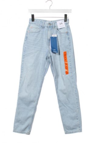 Blugi de femei Sinsay, Mărime XS, Culoare Albastru, Preț 121,05 Lei