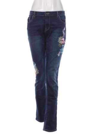 Damskie jeansy Unbranded, Rozmiar L, Kolor Niebieski, Cena 95,99 zł
