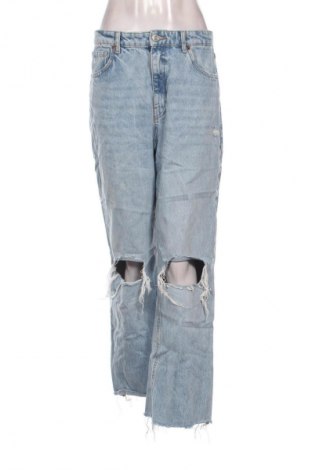 Дамски дънки Zara, Размер M, Цвят Син, Цена 27,99 лв.