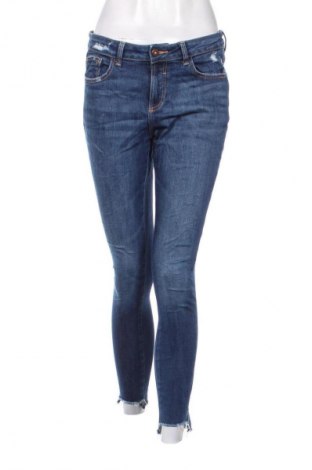 Damskie jeansy Zara, Rozmiar L, Kolor Niebieski, Cena 88,99 zł
