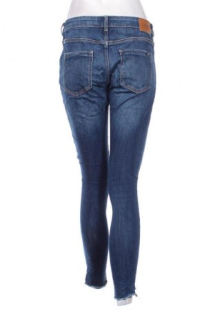 Damskie jeansy Zara, Rozmiar L, Kolor Niebieski, Cena 88,99 zł