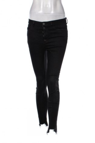Дамски дънки Zara, Размер M, Цвят Черен, Цена 27,99 лв.