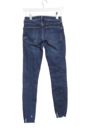 Blugi de femei Zara, Mărime XS, Culoare Albastru, Preț 71,00 Lei