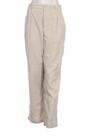 Damskie sztruksy H&M Divided, Rozmiar S, Kolor Beżowy, Cena 95,99 zł