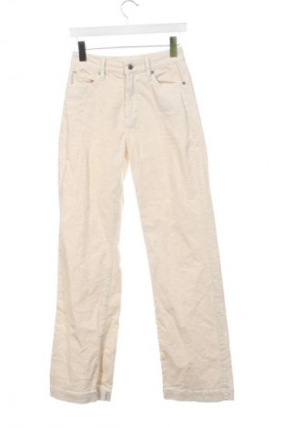 Pantaloni de velvet de femei Ivy Copenhagen, Mărime XS, Culoare Ecru, Preț 125,92 Lei