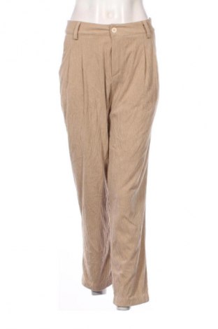 Damen Cordhose Unbranded, Größe XL, Farbe Beige, Preis € 8,99