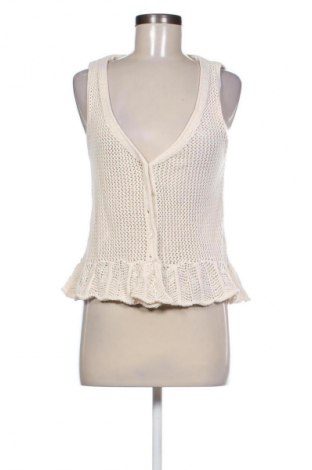 Damenweste Stradivarius, Größe L, Farbe Ecru, Preis € 20,00