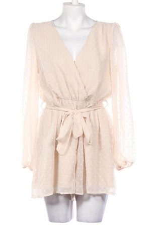 Women's short jumpsuit SHEIN, Μέγεθος M, Χρώμα  Μπέζ, Τιμή 11,99 €