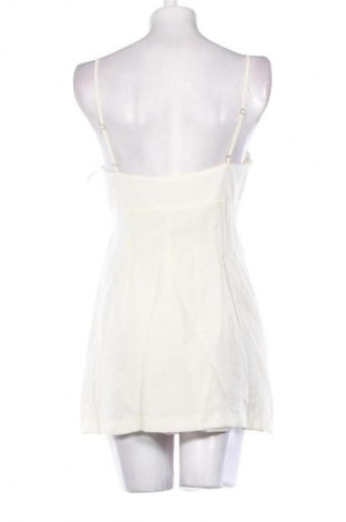 Women's short jumpsuit Zara, Μέγεθος M, Χρώμα Εκρού, Τιμή 39,39 €