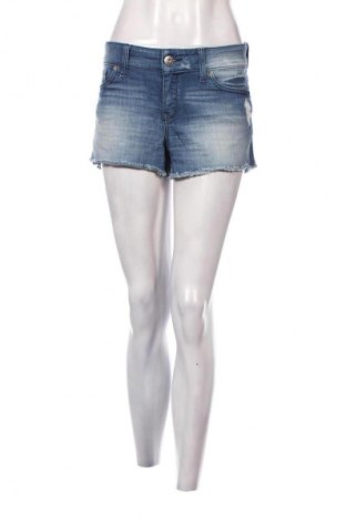 Γυναικείο κοντό παντελόνι Guess, Μέγεθος XL, Χρώμα Μπλέ, Τιμή 31,99 €