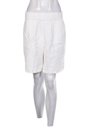 Pantaloni scurți de femei H&M, Mărime L, Culoare Ecru, Preț 50,00 Lei