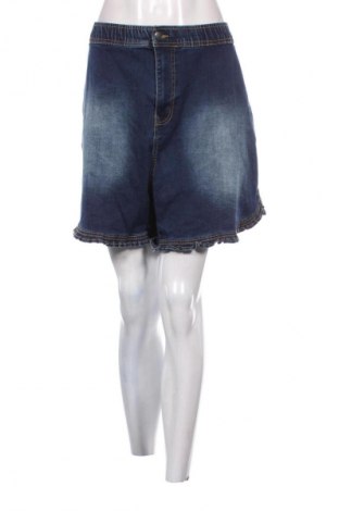Γυναικείο κοντό παντελόνι My Style, Μέγεθος 4XL, Χρώμα Μπλέ, Τιμή 9,72 €
