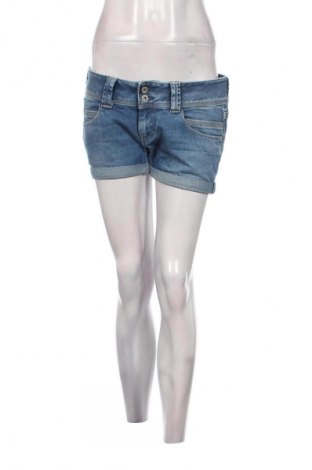 Γυναικείο κοντό παντελόνι Pepe Jeans, Μέγεθος L, Χρώμα Μπλέ, Τιμή 30,99 €