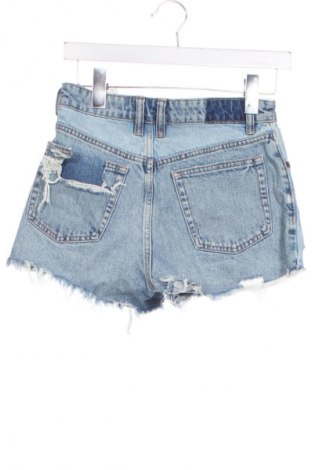 Дамски къс панталон Zara, Размер XS, Цвят Син, Цена 16,10 лв.
