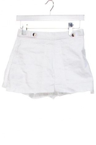 Γυναικείο κοντό παντελόνι Zara, Μέγεθος XS, Χρώμα Λευκό, Τιμή 15,99 €