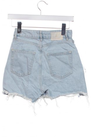 Дамски къс панталон Zara, Размер XS, Цвят Син, Цена 19,99 лв.
