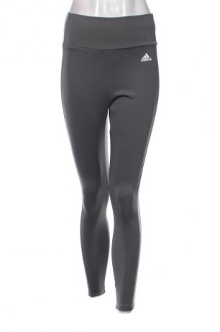 Γυναικείο κολάν Adidas, Μέγεθος S, Χρώμα Γκρί, Τιμή 21,99 €