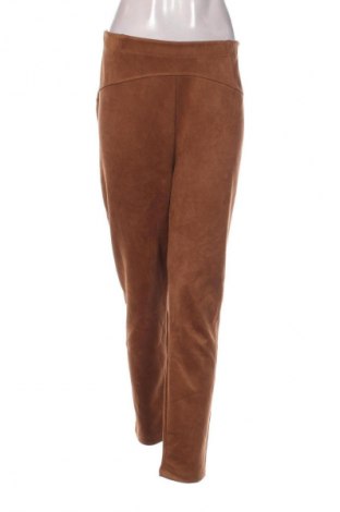 Damen Leggings Made In Italy, Größe 3XL, Farbe Braun, Preis 13,99 €