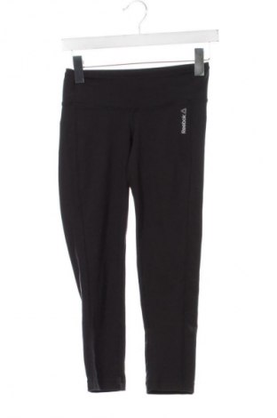 Γυναικείο κολάν Reebok, Μέγεθος XS, Χρώμα Μαύρο, Τιμή 17,39 €