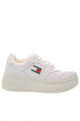 Γυναικεία παπούτσια Tommy Jeans, Μέγεθος 40, Χρώμα Λευκό, Τιμή 112,99 €