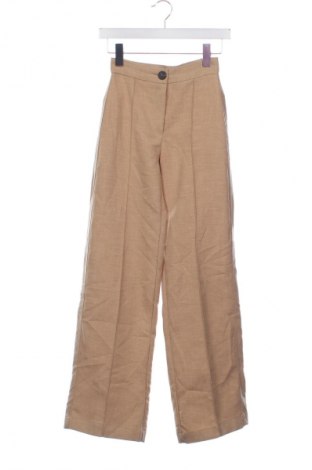 Dámske nohavice Bershka, Veľkosť XXS, Farba Béžová, Cena  6,95 €
