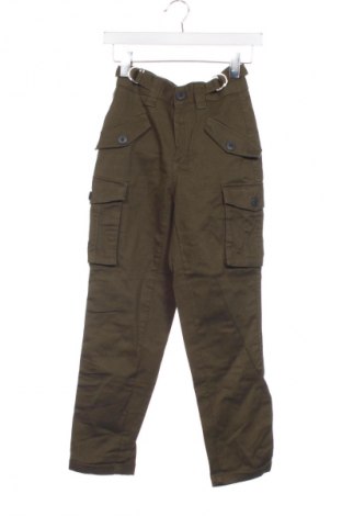 Pantaloni de femei Bershka, Mărime XS, Culoare Verde, Preț 76,00 Lei