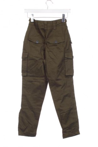 Pantaloni de femei Bershka, Mărime XS, Culoare Verde, Preț 76,00 Lei