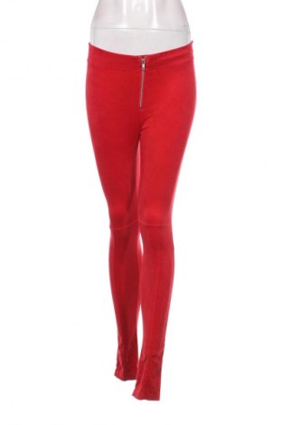 Damskie spodnie H&M Divided, Rozmiar S, Kolor Czerwony, Cena 66,67 zł
