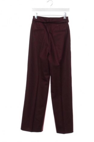 Pantaloni de femei Massimo Dutti, Mărime XS, Culoare Roșu, Preț 163,16 Lei