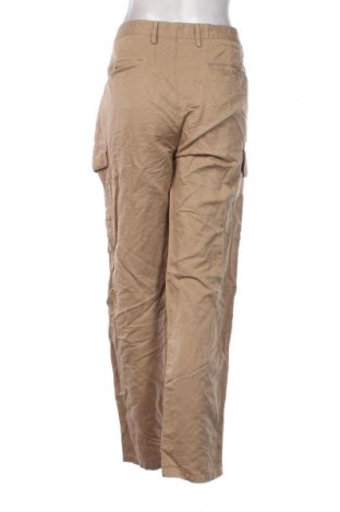 Дамски панталон Massimo Dutti, Размер XL, Цвят Бежов, Цена 62,99 лв.