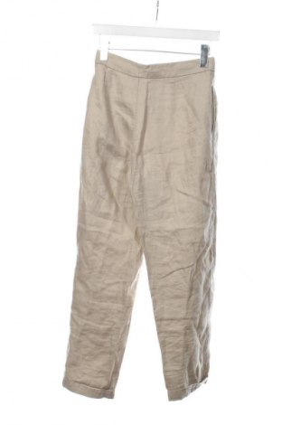 Dámské kalhoty  Massimo Dutti, Velikost XS, Barva Béžová, Cena  785,00 Kč