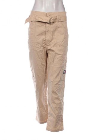 Női nadrág Tommy Jeans, Méret L, Szín Bézs, Ár 20 229 Ft