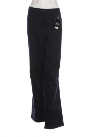 Damskie spodnie Ulla Popken, Rozmiar 3XL, Kolor Niebieski, Cena 305,99 zł