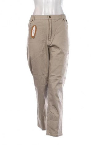 Damenhose Unbranded, Größe XXL, Farbe Beige, Preis 31,99 €