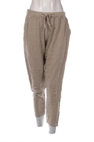Pantaloni de femei Unbranded, Mărime L, Culoare Bej, Preț 76,32 Lei