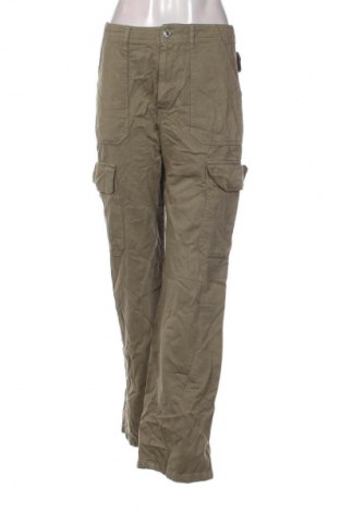 Pantaloni de femei Zara, Mărime M, Culoare Verde, Preț 91,99 Lei