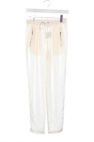 Damskie spodnie Zara, Rozmiar XS, Kolor ecru, Cena 91,99 zł