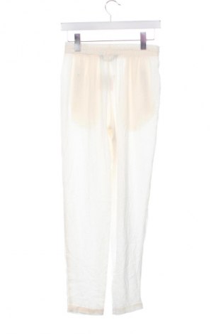 Damskie spodnie Zara, Rozmiar XS, Kolor ecru, Cena 91,99 zł