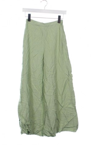Damenhose Zara, Größe XS, Farbe Grün, Preis 17,99 €
