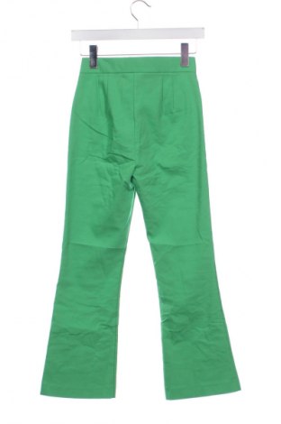Dámské kalhoty  Zara, Velikost XS, Barva Zelená, Cena  179,00 Kč