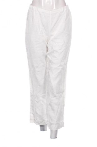 Pantaloni de femei Zara, Mărime M, Culoare Alb, Preț 117,18 Lei