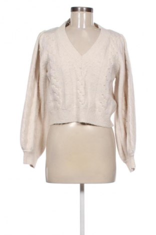 Pulover de femei Fashion, Mărime M, Culoare Ecru, Preț 107,89 Lei