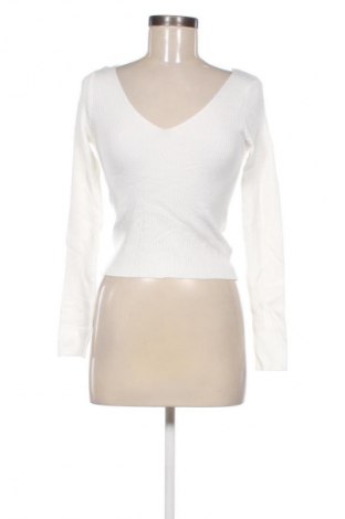 Damenpullover H&M Divided, Größe M, Farbe Weiß, Preis 20,99 €