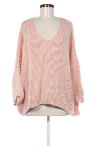 Damski sweter Made In Italy, Rozmiar XXL, Kolor Różowy, Cena 150,99 zł