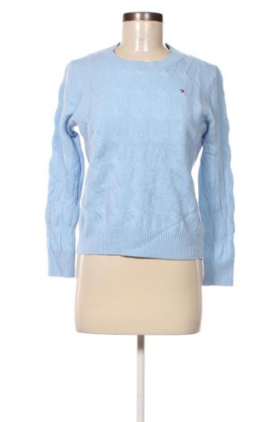 Γυναικείο πουλόβερ Tommy Hilfiger, Μέγεθος L, Χρώμα Μπλέ, Τιμή 162,99 €