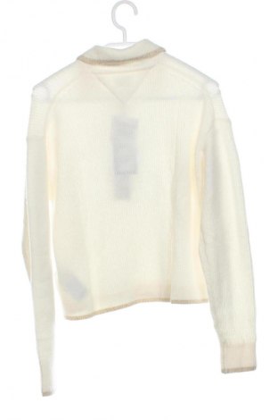 Дамски пуловер Tommy Jeans, Размер XS, Цвят Екрю, Цена 204,99 лв.