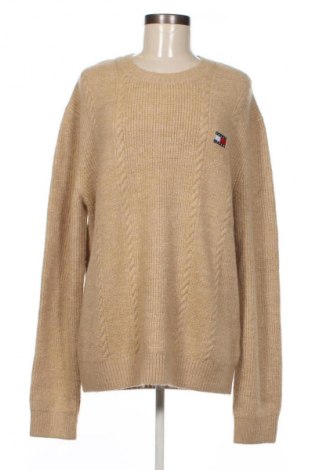 Pulover de femei Tommy Jeans, Mărime M, Culoare Maro, Preț 266,99 Lei