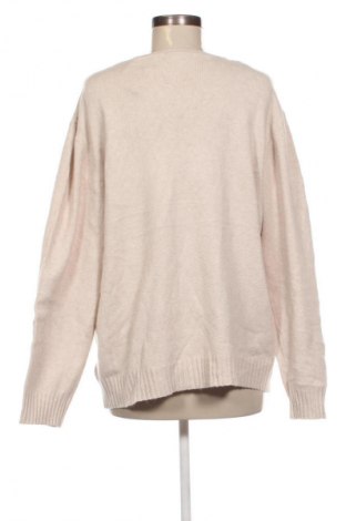 Damenpullover Unbranded, Größe 3XL, Farbe Beige, Preis 20,99 €